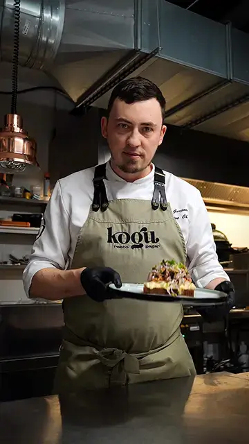 Brand chef Pavel Gurjanov